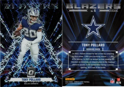 Tony Pollard 2023 Panini Donruss Optic