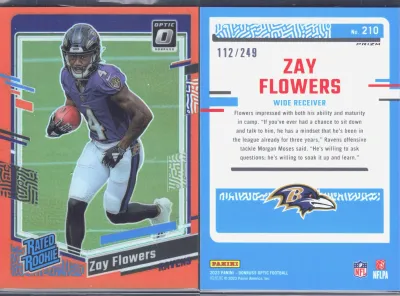 Zay Flowers card
