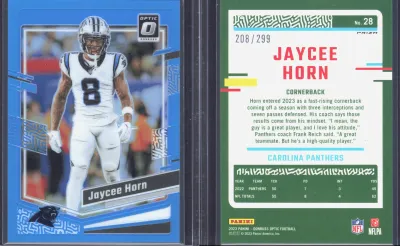 Jaycee Horn card