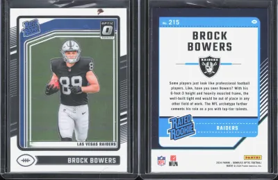 Brock Bowers 2023 Panini Donruss Optic