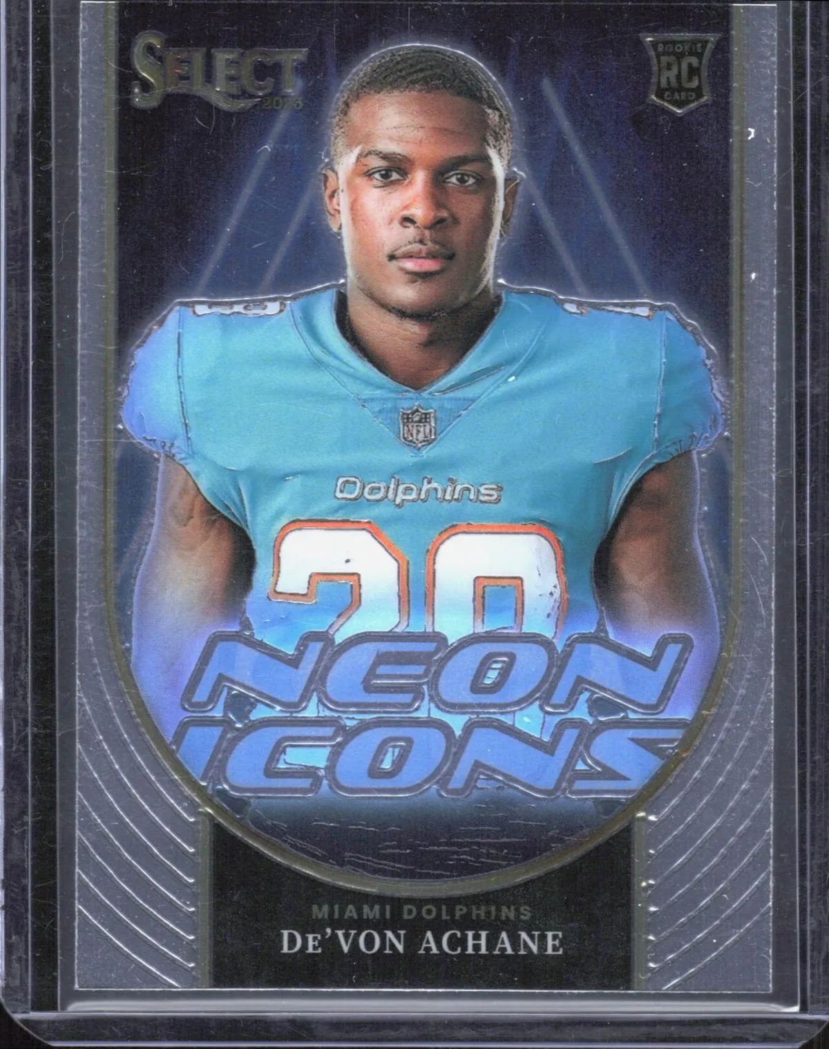 De Von Achane 2023 Panini Select