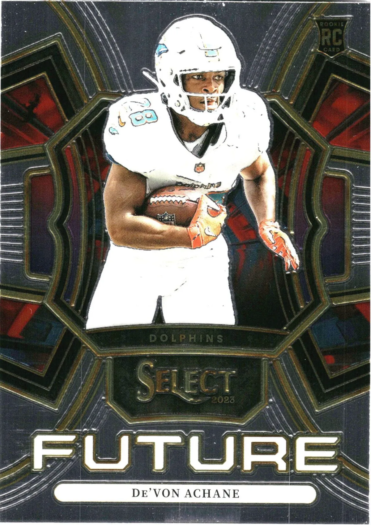 De Von Achane 2023 Panini Select
