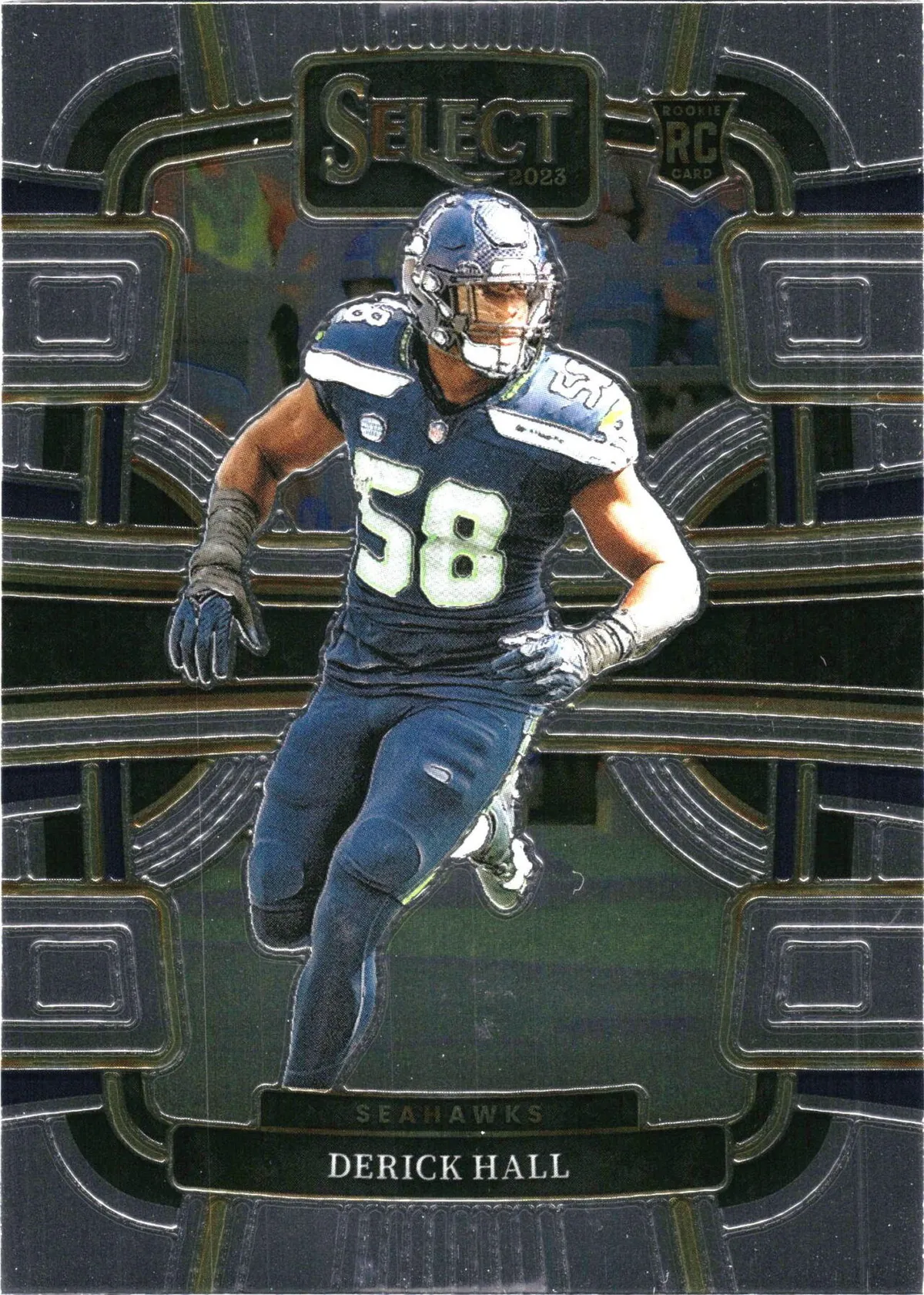 Derick Hall — 2023 Panini Select