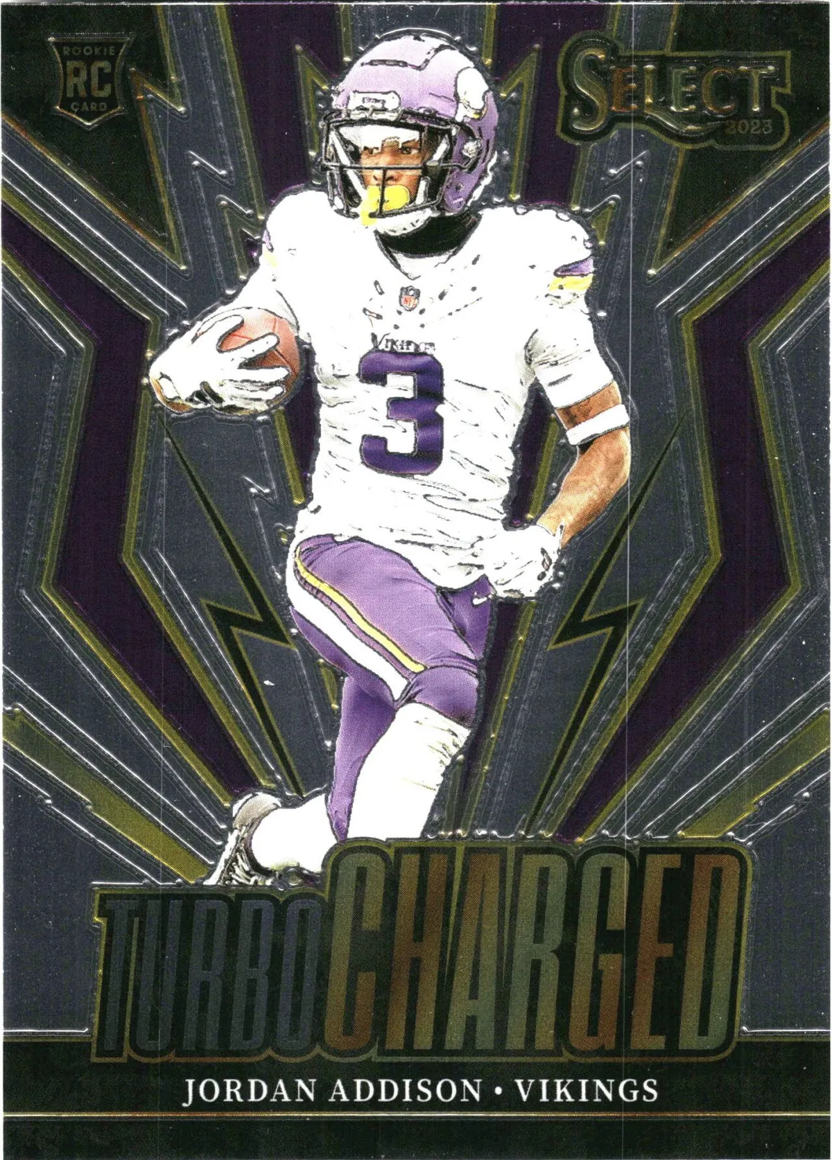 Jordan Addison 2023 Panini Select
