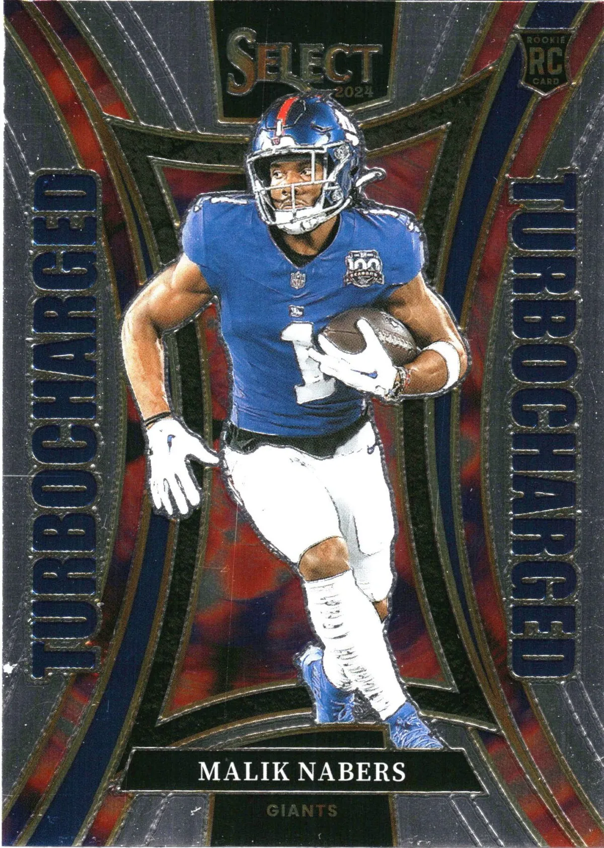 Malik Nabers 2023 Panini Select