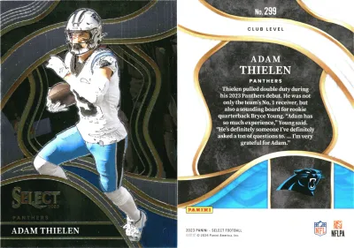 Adam Thielen 2023 Panini Select