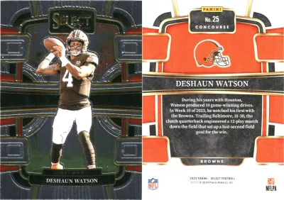 Deshaun Watson card