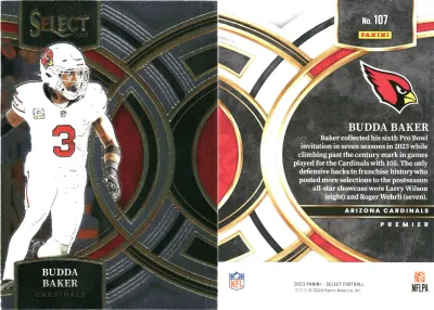 Budda Baker 2023 Panini Select