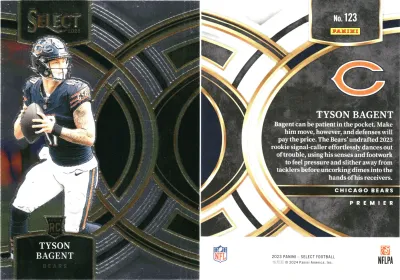 Tyson Bagent 2023 Panini Select