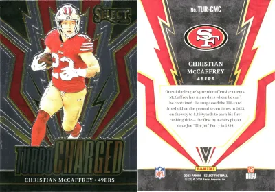 Christian McCaffrey 2023 Panini Select
