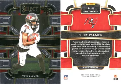 Trey Palmer — 2023 Panini Select Base Concourse