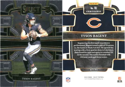 Tyson Bagent 2023 Panini Select