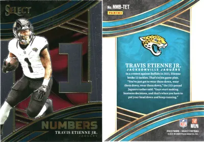 Travis Etienne Jr. 2023 Panini Select