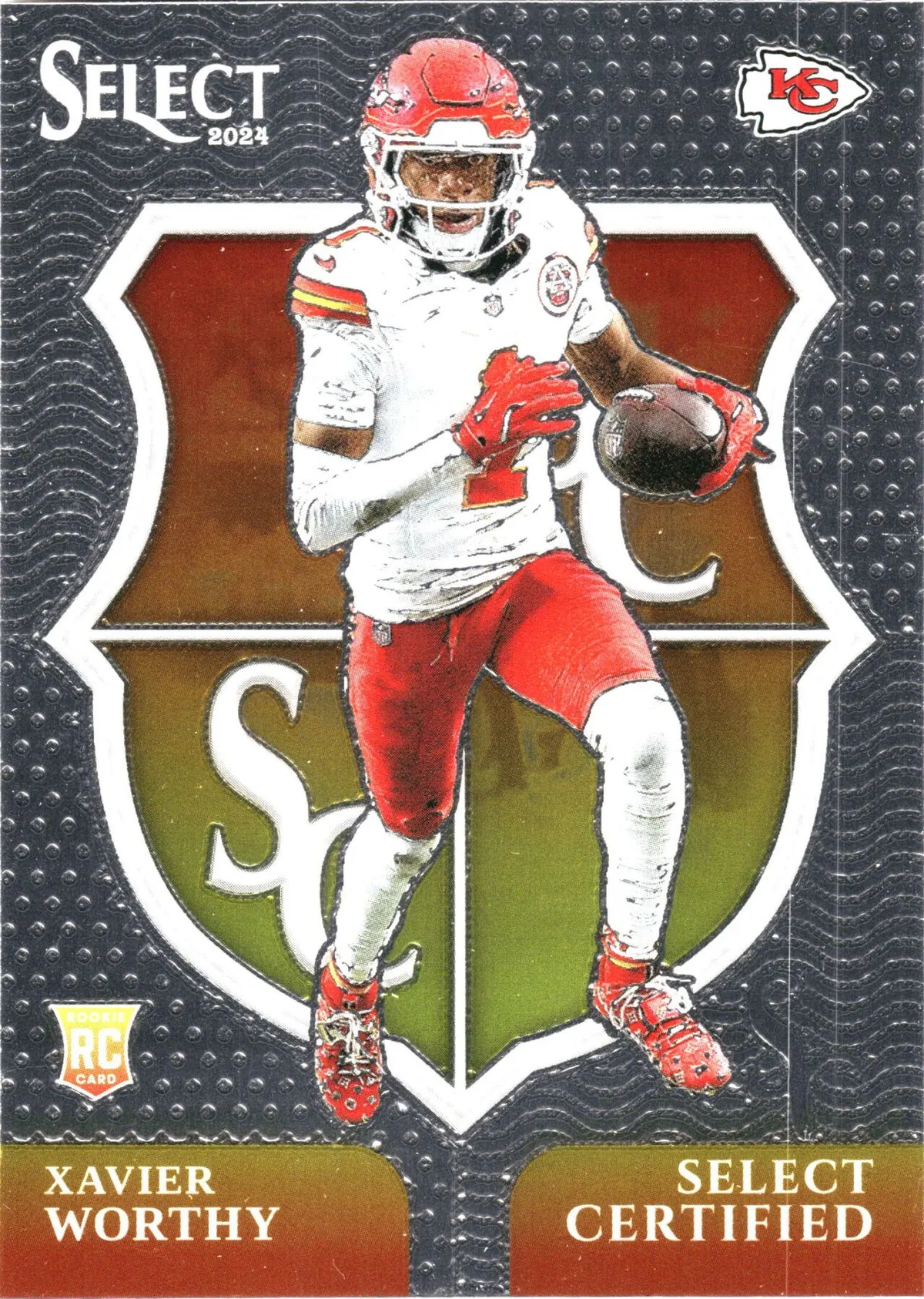 Xavier Worthy 2023 Panini Select