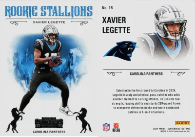 Xavier Legette 2024 Panini Contenders Football