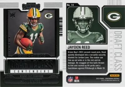 Jayden Reed 2023 Panini Contenders Football