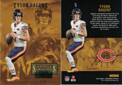 Tyson Bagent card