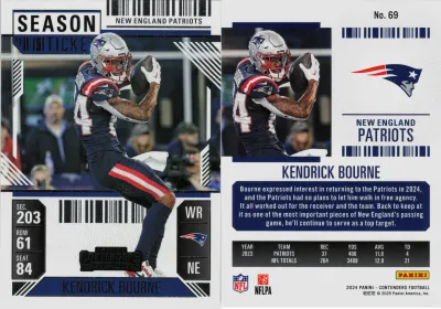 Kendrick Bourne card