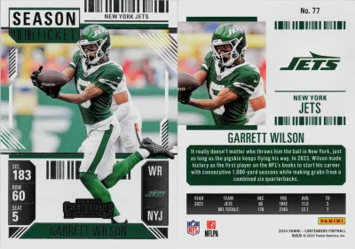 Garrett Wilson 2024 Panini Contenders