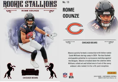 Rome Odunze 2024 Panini Contenders