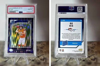Bo Nix 2024 Panini Donruss Optic