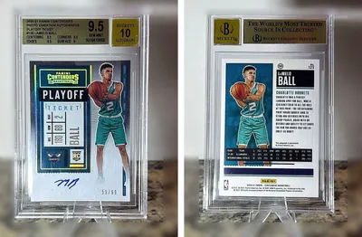 LaMelo Ball — 2021 Panini Contenders Variation Playoff Ticket