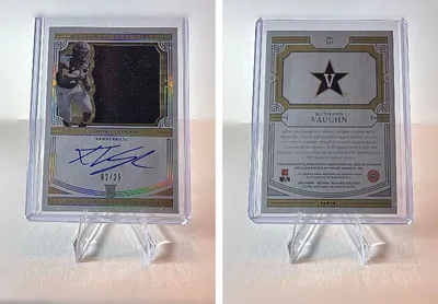 Ke'Shawn Vaughn — 2020 Panini National Treasures Collegiate Gold