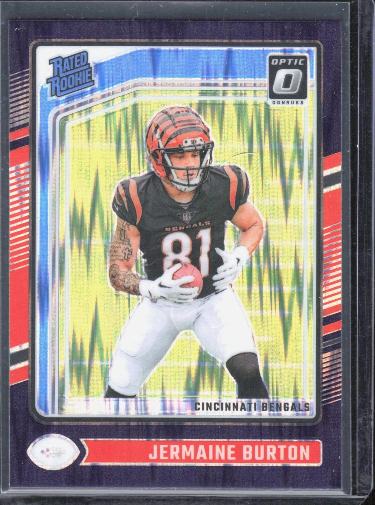 Jermaine Burton card