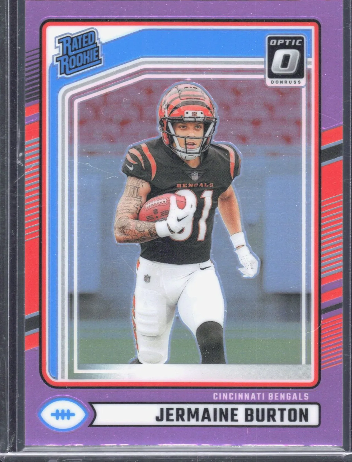 Jermaine Burton card