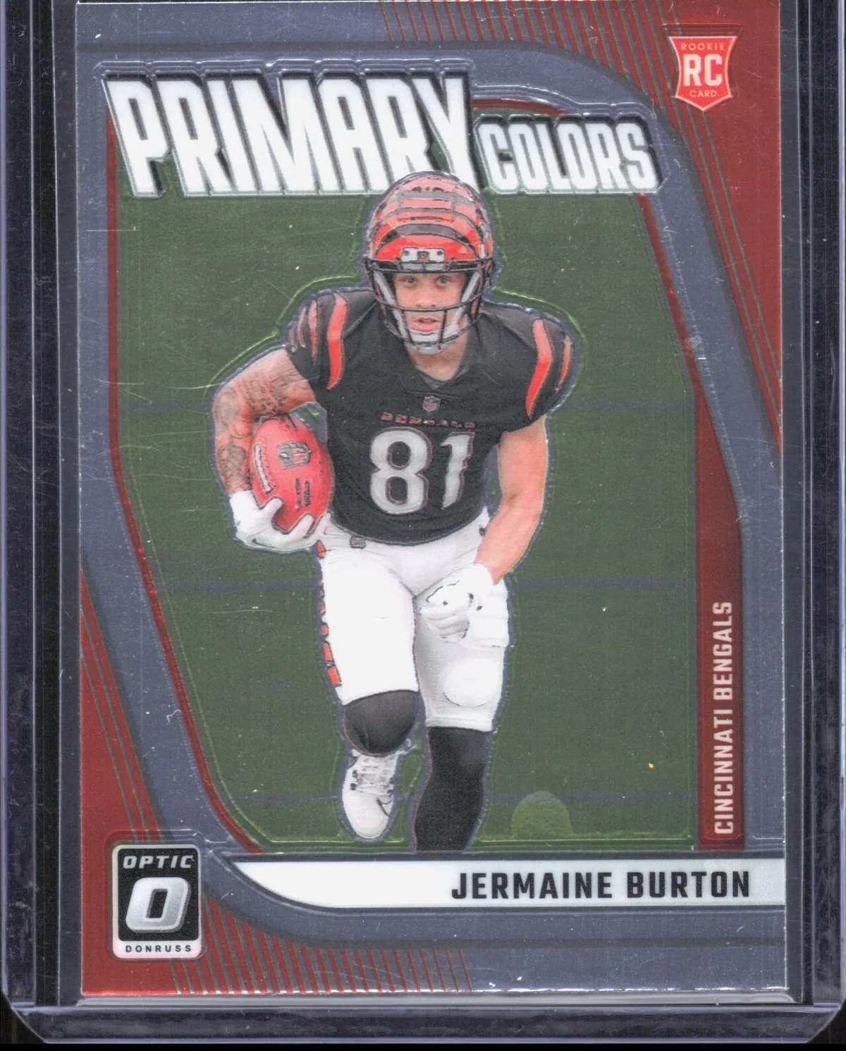 Jermaine Burton 2024 Panini Donruss Optic