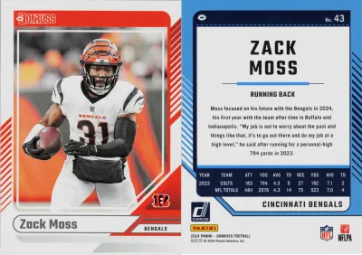 Zack Moss card