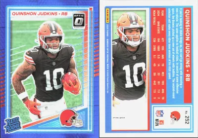 Quinshon Judkins 2025 Panini Donruss Optic