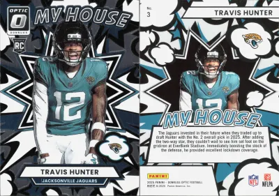 Travis Hunter 2025 Panini Donruss Optic