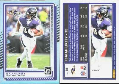 Isaiah Likely card