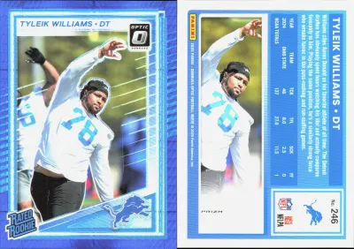 Tyleik Williams 2025 Panini Donruss Optic