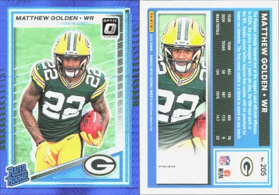 Matthew Golden 2025 Panini Donruss Optic