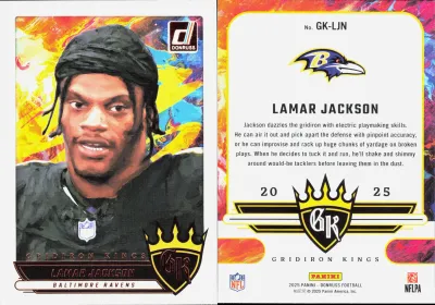 Lamar Jackson 2025 Panini Donruss
