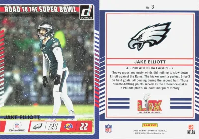 Jake Elliott — 2025 Panini Donruss