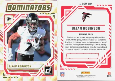 Bijan Robinson 2025 Panini Donruss
