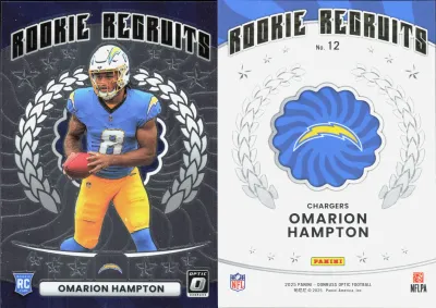 Omarion Hampton 2025 Panini Donruss Optic