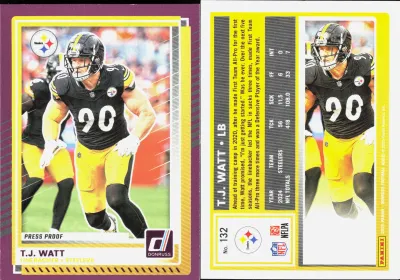 T.J. Watt card