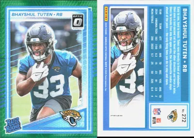Bhayshul Tuten 2025 Panini Donruss Optic