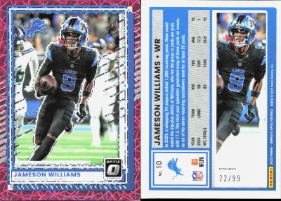 Jameson Williams card