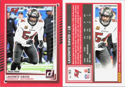 Lavonte David card