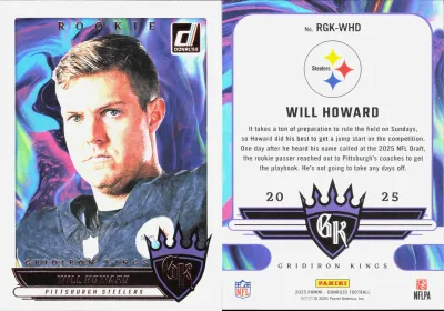 Will Howard 2025 Panini Donruss