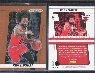 Coby White — 2024 Panini Prizm DECA Copper Prizm