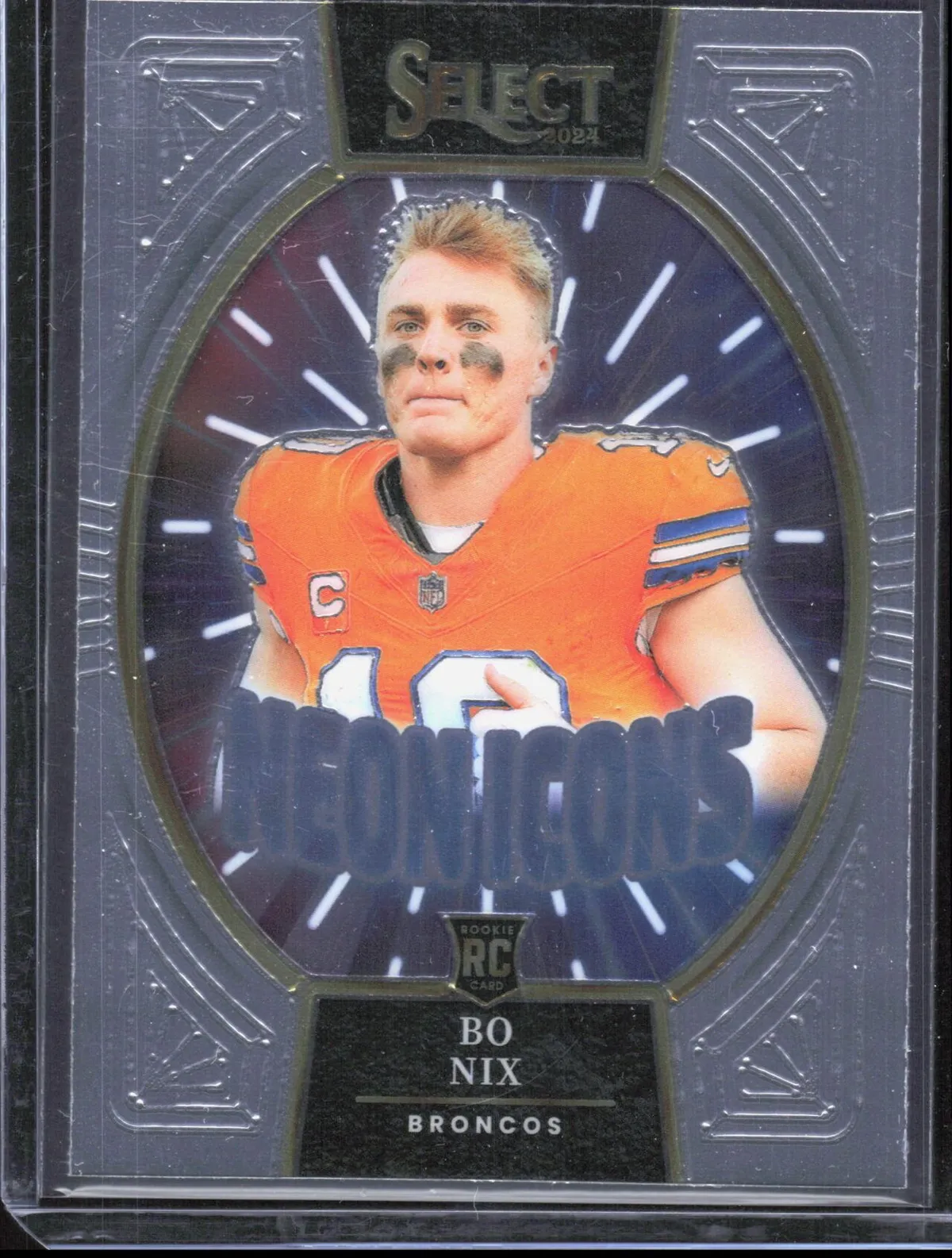 Bo Nix 2024 Panini Select