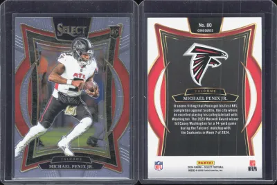Michael Penix Jr. 2024 Panini Select