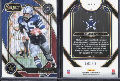 Calvin Hill — 2024 Panini Select Maroon