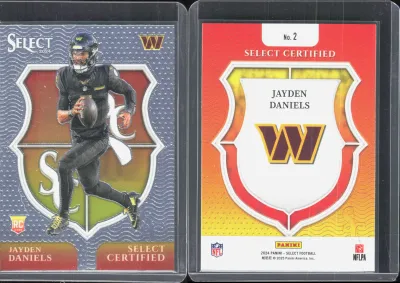 Jayden Daniels 2024 Panini Select